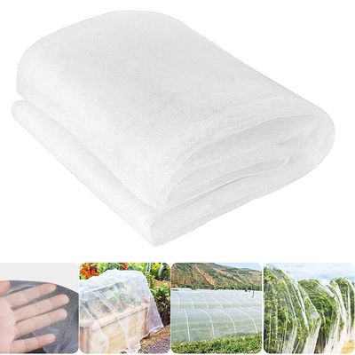 Mejor 40 60 80 100 malla blanca de HDPE contra insectos Red a prueba de pulgones para fuente de energía de invernadero Ninguna