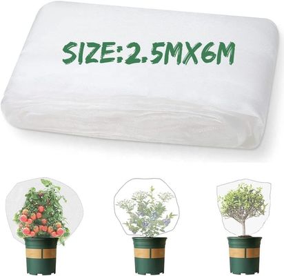 PE Red de protección contra repelentes de insectos HDPE 40 60 80 100 malla Red de insectos agrícolas con diseño plegado y recubierta de fibra de plata