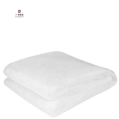 Tipo de plástico HDPE Insecto de barrera de insectos de aves con cuerdas de tira para el cultivo de árboles frutales de protección de cubierta de la bolsa de red en blanco