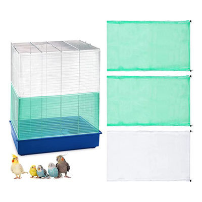 Tipo de plástico HDPE Insecto de barrera de insectos de aves con cuerdas de tira para el cultivo de árboles frutales de protección de cubierta de la bolsa de red en blanco