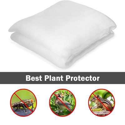 Proteger las plantas y frutas de cubierta de red con cuerda de tracción HDPE tipo de plástico plegable insecto barrera de aves malla de red