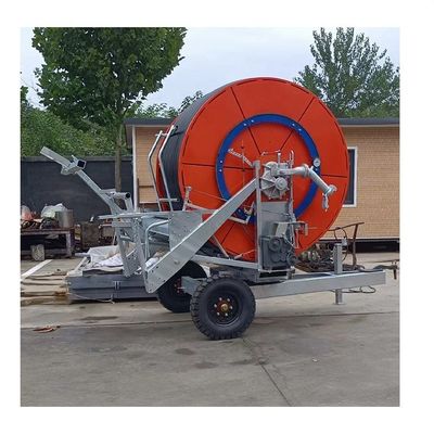 Máquina de rociado de aspersión de agua fina, carrete de agua grande, sistema de riego automático