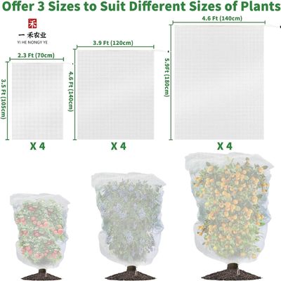 Las cubiertas de árboles frutales con plástico HDPE de tipo de red anti insectos