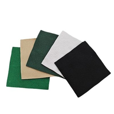 Geotextil no tejido HDPE para la construcción de carreteras y ferrocarriles Blanco Negro Gris colores personalizables
