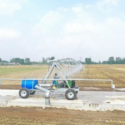 Sistema avanzado de riego agrícola con controlador pivote central de 168 cm de diámetro