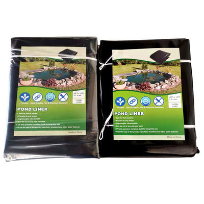 Geomembrana de HDPE de superficie lisa para la construcción de lagos y túneles de vertederos 50m-200m Resistente a los productos químicos