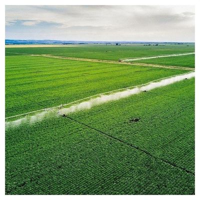 Sistema de riego pivotal de 168 cm de diámetro para una distribución óptima del agua en las explotaciones