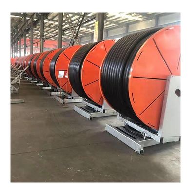 2300 KG Sistema de riego con bobina de manguera para la distribución precisa de agua
