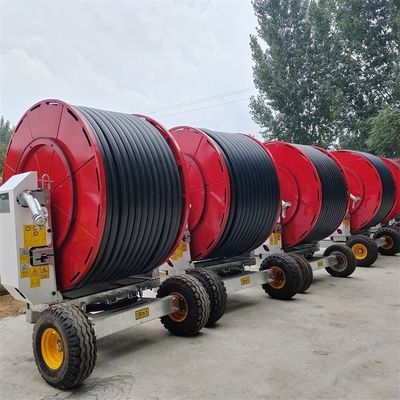 2300 KG Sistema de riego con bobina de manguera para la distribución precisa de agua