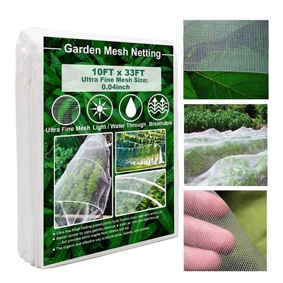 Revestida de malla de fibra de plata para la protección de insectos para jardines y invernaderos