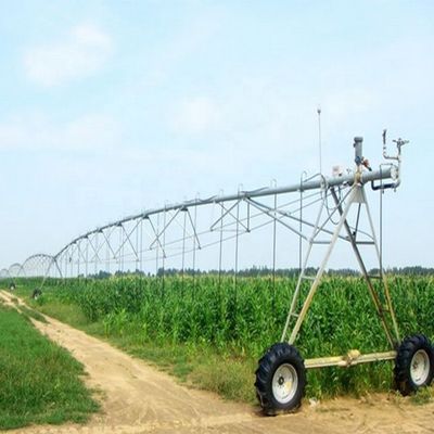 2023 Riego de movimiento lateral Alta rigidez 3800 KG Sistema de riego por pivote central para motores automáticos