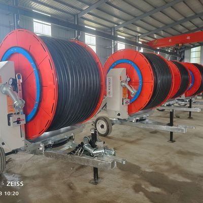 2024 Máquina de riego de manguera de carrete para sistemas de riego agrícolas Diámetro 75 pulgadas