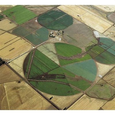 Farm 360 Tipo de rociador y material metálico Sistema de riego por pivote central para rápido