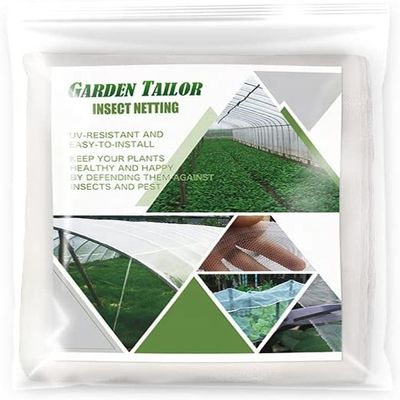 Redes de jardín de nylon y HDPE para la protección a prueba de insectos de frutas, flores y verduras contra mosquitos y moscas