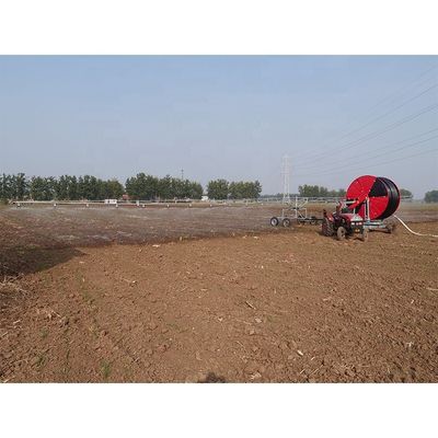 Sistema de rociadores usados JP75-300 Arma de lluvia móvil agrícola para riego y ahorro Talleres de reparación de máquinas