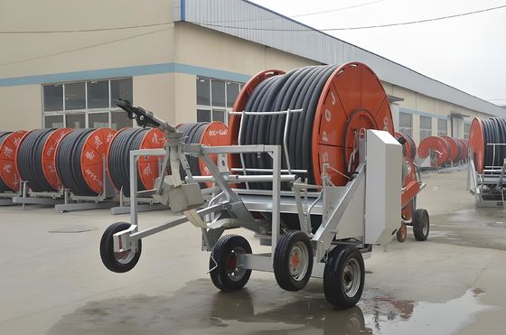 Sistema de riego de cilindro de manguera herramienta de granja resistente para 236 cm de diámetro y herramienta de riego de granja óptima