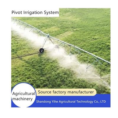 Fabricantes de maquinaria agrícola Centro de ahorro de agua y fertilizantes Sistema de riego pivotal con rociador metálico