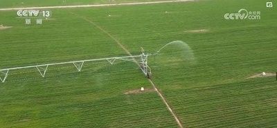 Sistema de riego pivotal y elección ecológica para el riego agrícola con un diámetro de 168 cm