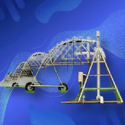 Transforme sus soluciones agrícolas superiores con un poderoso sistema de riego por eje central