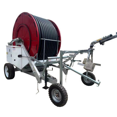 Riego eficiente de sus tierras agrícolas con un rociador de tipo rollo de alta elevación La solución agrícola perfecta