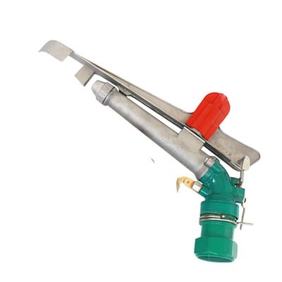 2 KG Sistema de riego de rociadores agrícolas Automático giratorio de largo alcance Artillería de lluvia de riego de alta presión de metal