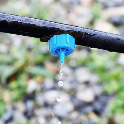 Agricultura Sistema de riego por goteo 8 agujeros regulable de agua emitente goteador para las granjas de invernadero