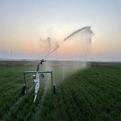 600 KG Equipos de riego de granjas Sprinkler Spray Hose Reel Machine para el sistema de riego