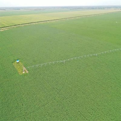 Sistema de riego agrícola fácil de usar Componente central con energía solar Pivot con máquina de fertilización