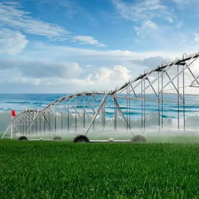 30 pulgadas de diámetro Centro sistema de riego pivote para la agricultura automático de energía solar pulverizadores avanzados incluidos