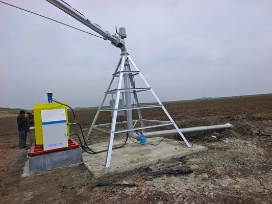 Pivot del centro solar automático asegura la humedad de la granja y sostiene la agricultura con un rendimiento óptimo 30 pulgadas de diámetro