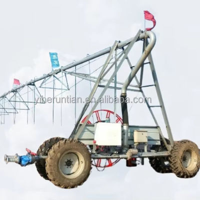 Monitoreo remoto 3800 KG Automático de movimiento lateral lineal Sistema de riego agrícola para jardín