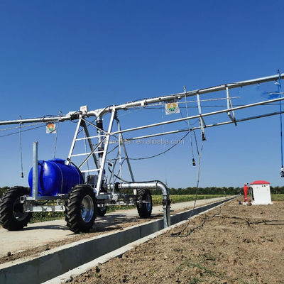 Experiencia Eficiencia sin igual Eficiencia de vanguardia Irrigador de movimiento lateral para granjas modernas que ahorran agua