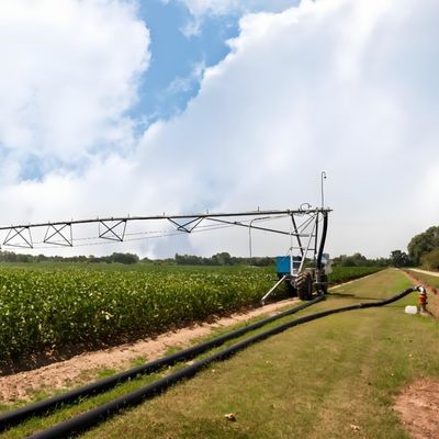 2025 Sistema de riego agrícola de doble rueda de movimiento lineal para agricultura y cultivo de algodón