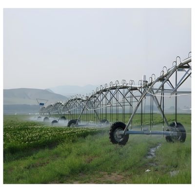 Agricultura con ahorro de agua Motor IoT móvil de remolque Motor de engranaje núcleo para movimiento lineal Sistema de riego lateral pivotal