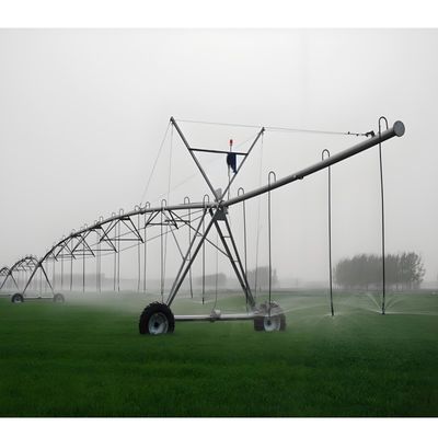 Agricultura con ahorro de agua Motor IoT móvil de remolque Motor de engranaje núcleo para movimiento lineal Sistema de riego lateral pivotal