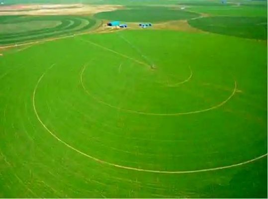 Precisión 230 KG Centro de energía solar pivote para la agricultura