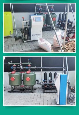 Máquina integrada inteligente de fertilizantes y agua 80 KG Equipo de riego por goteo para riego de huertos agrícolas