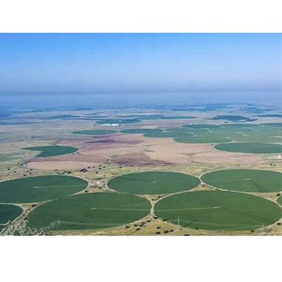 168 cm de diámetro Sistema de riego por eje central de plástico hecho en maquinaria agrícola para los requisitos agrícolas modernos