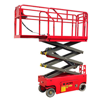 Elevador totalmente eléctrico hidráulico autopropulsado La solución de trabajo aéreo definitiva para tiendas de ropa