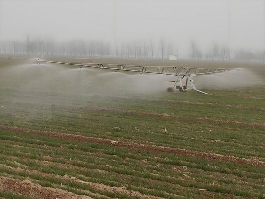 2024 Feria de la Agricultura Máquina de riego viajera con bobina de rociador de manguera OEM de la planta de fabricación de metales