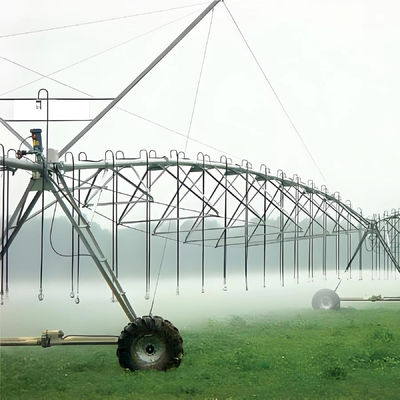 Sistema de riego por rociador agrícola lineal metálico con componentes de engranajes de motor de motores de bomba y tecnología avanzada
