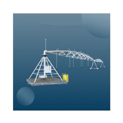 Agricultura Sistema de irrigación central giratorio de energía solar con rociador metálico y motor del motor de la bomba