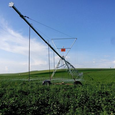 Tecnología avanzada Equipo de riego central con sistema de fertilización