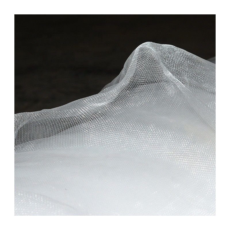 Mejor 40 60 80 100 malla blanca de HDPE contra insectos Red a prueba de pulgones para fuente de energía de invernadero Ninguna