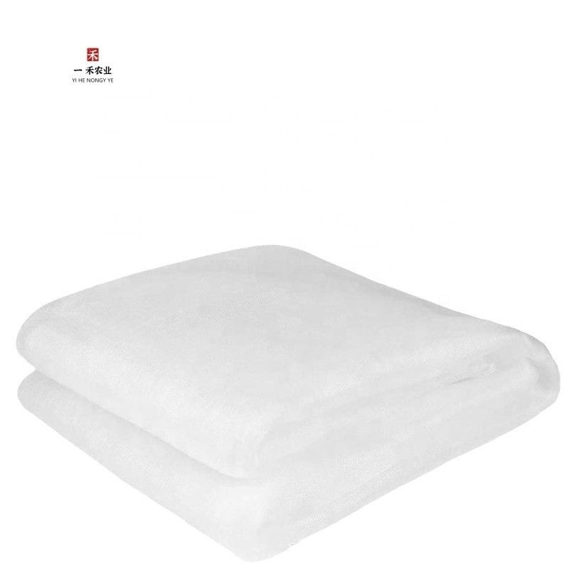 Tipo de plástico HDPE Insecto de barrera de insectos de aves con cuerdas de tira para el cultivo de árboles frutales de protección de cubierta de la bolsa de red en blanco