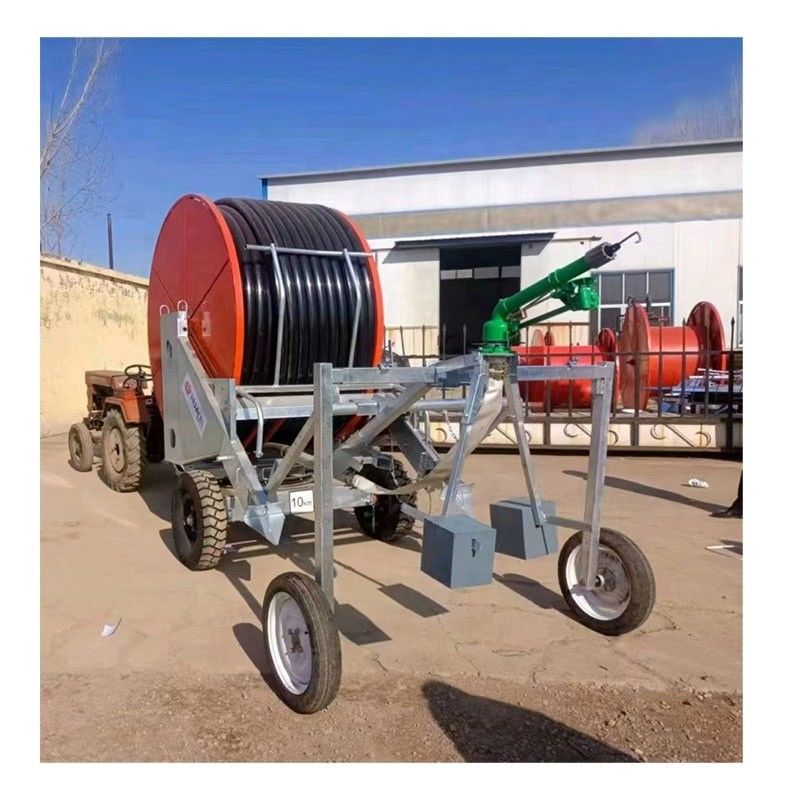 Sistema de riego de tubería de la granja con bobina de riego Durable y 1500 KG para la agricultura sostenible