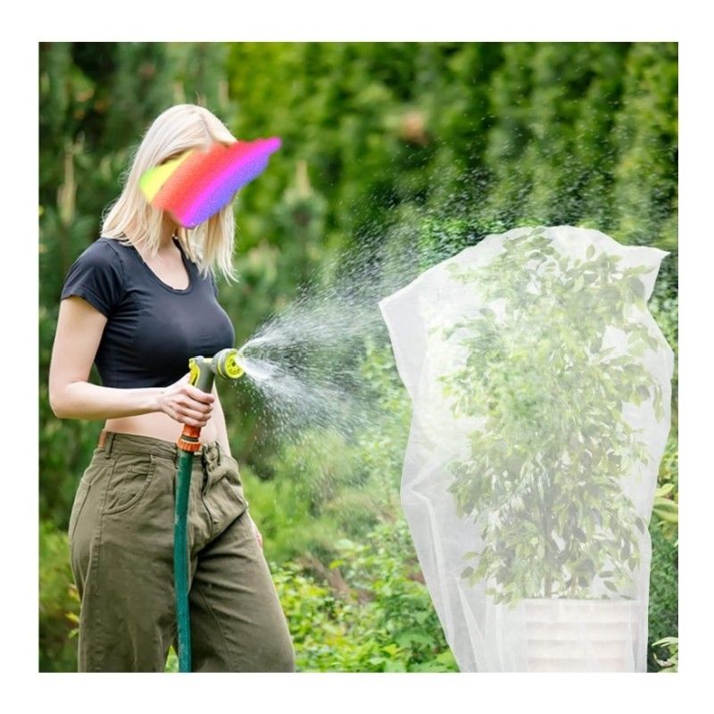 TRAPS Redes de jardín de plástico para plantas Barrera de plagas Mosca, insecto, insecto, pájaro Protección contra insectos Frutas, flores y verduras