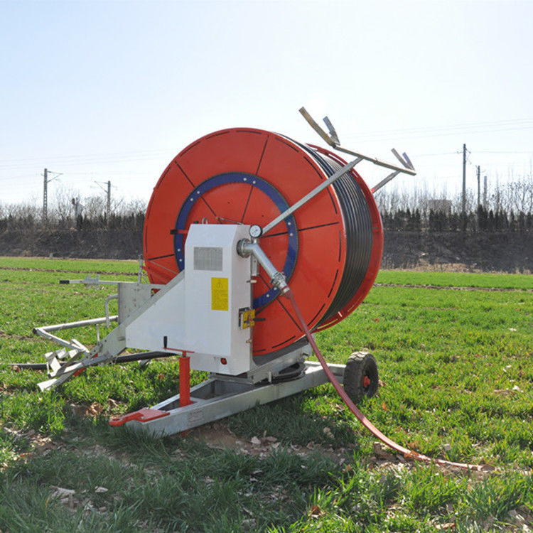 Sistema de riego avanzado de tubería de bobina de agricultura potente versátil con truss Spray ajustable 236 cm de diámetro