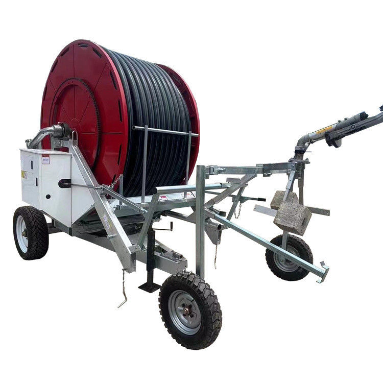 Riego eficiente de sus tierras agrícolas con un rociador de tipo rollo de alta elevación La solución agrícola perfecta
