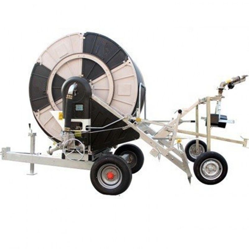 600 KG Equipos de riego de granjas Sprinkler Spray Hose Reel Machine para el sistema de riego